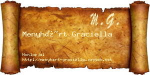 Menyhért Graciella névjegykártya